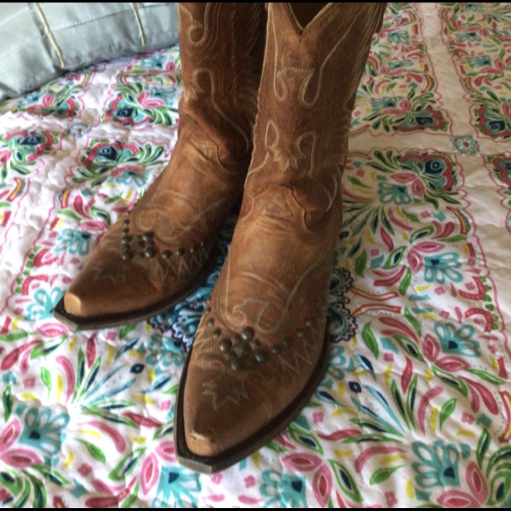 iDYLLWIND “Trouble” Embellished Boots Sz10M